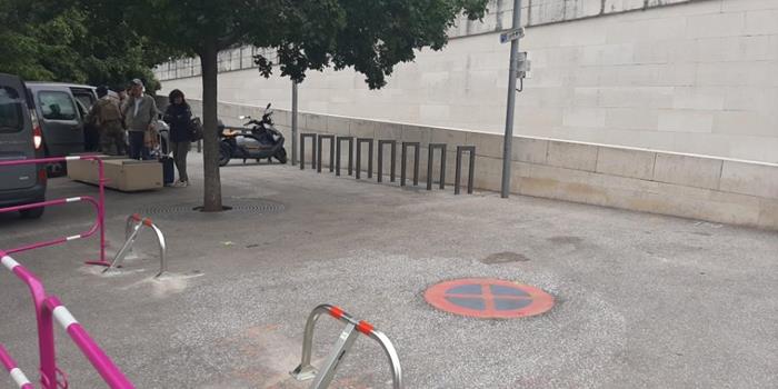 Parvis Cour de Seine